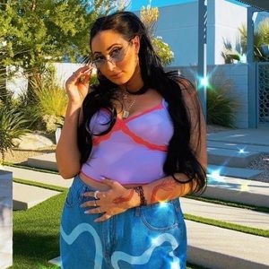 Purple/Pink lace tank top💜💗💜💗